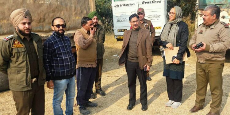 MVD authorities step up traffic enforcement across Jammu District, seize 05 vehicles