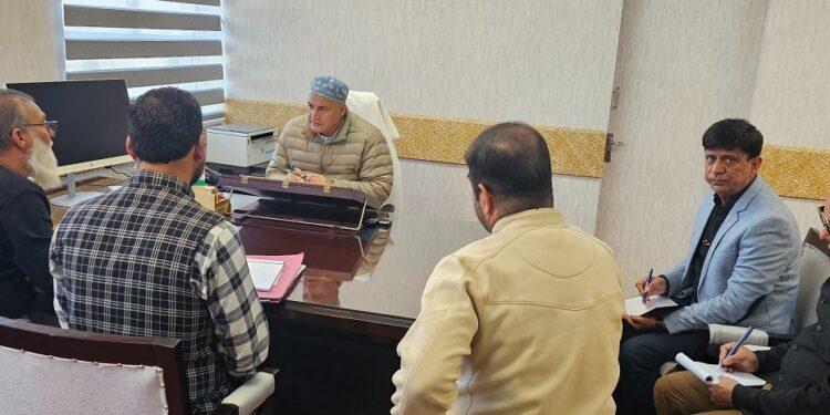 APD Minister calls for quality check of livestock fodder in J&K