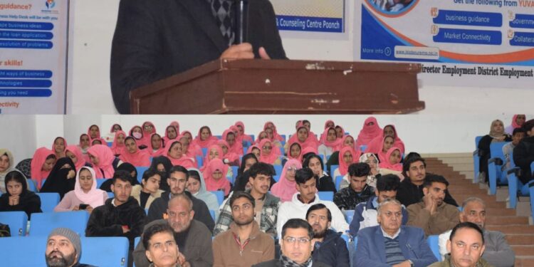 UDYAM JAGRITI launched under Mission YUVA in Poonch
