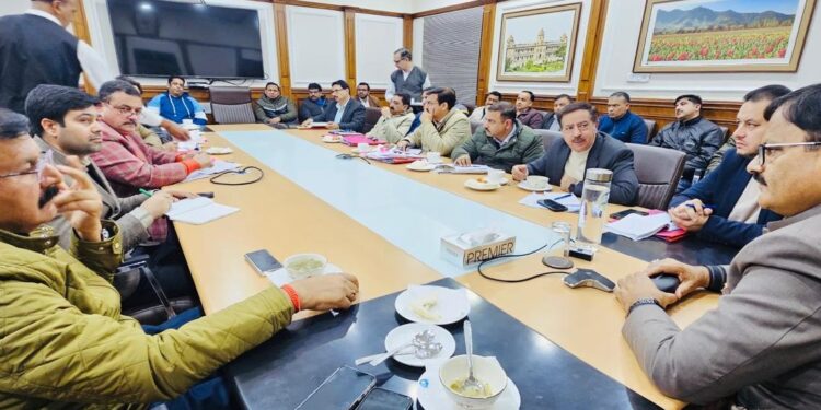 Rana asks for streamlining water supply in Jammu city