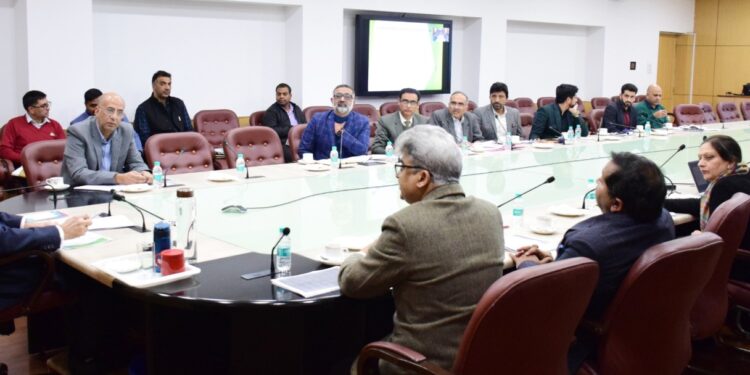 CM Omar Abdullah reviews functioning of Law, Justice & Parliamentary Affairs Department