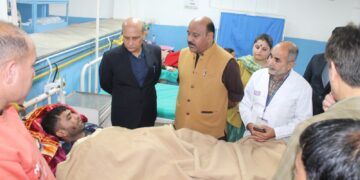 Dy CM visits Kishtwar accident victims at GMC Jammu