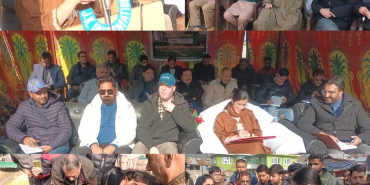 DC Kupwara chairs weekly Block Diwas programme at Zachaldara