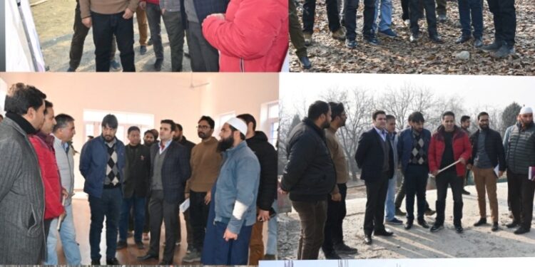 DC Kulgam reviews progress on Developmental Projects in Frisal, Yaripora areas
