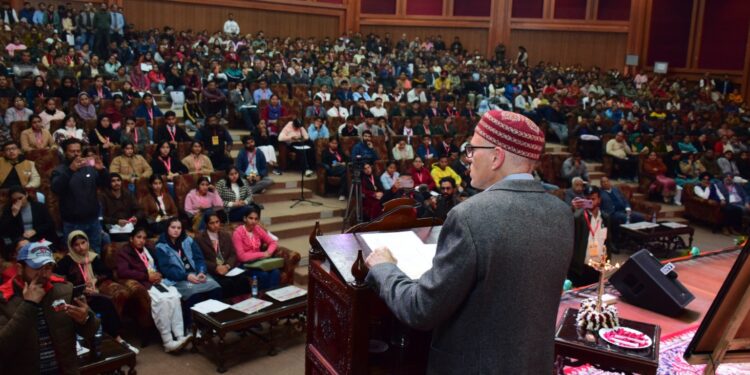 Chief Minister Omar Abdullah stresses need to protect youth from academic overburden