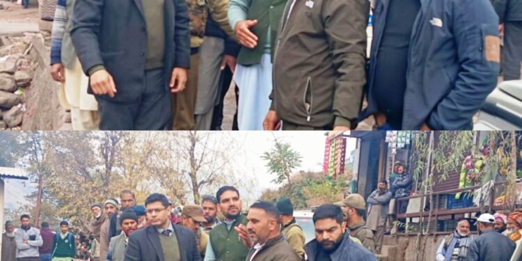 DC Poonch assures early construction of Bridge at Village Tanda