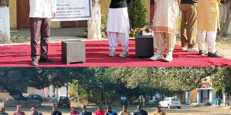 Poshan Project Hiranagar organises awareness program under Beti Bachao Beti Padhao