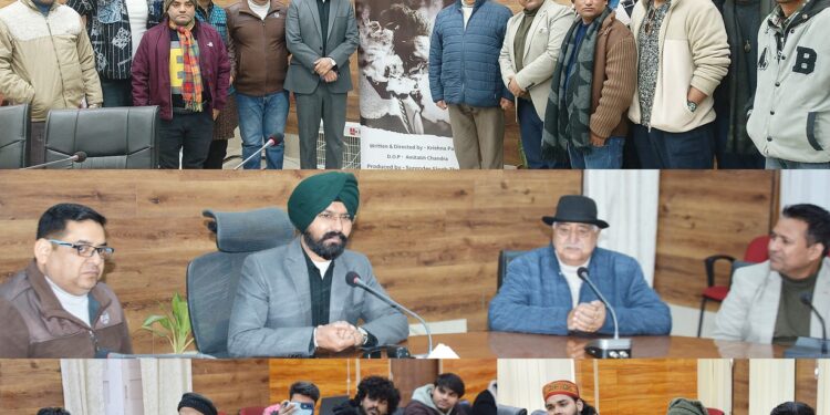 DC Doda launches D.S.T Production’s Film “Malaang” to address drug abuse and celebrate J&K’s cultural heritage