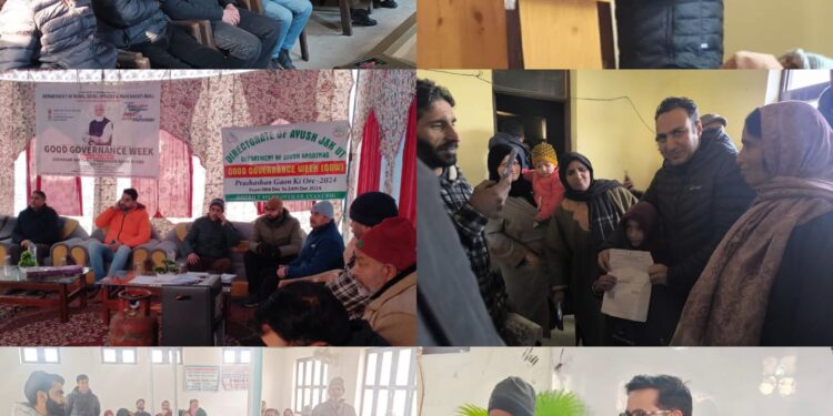 Good Governance Week-2024: Prashasan Gaon Ki Ore campaign continues in Anantnag