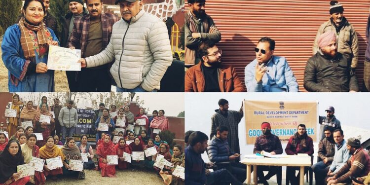 Good Governance Week 2024 awareness activities held across Doda District