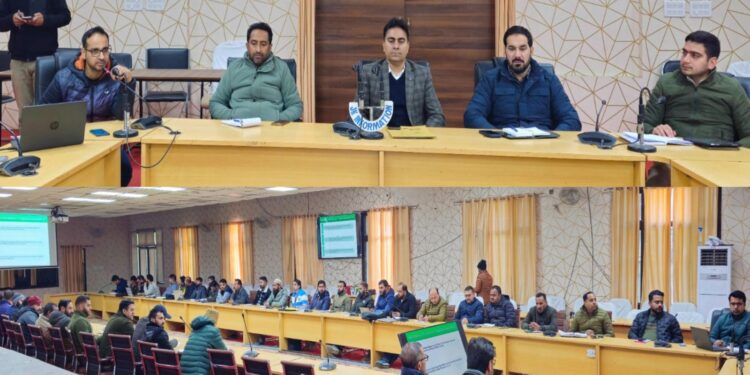 Training programme for agriculture census Phase-ll held in Kishtwar