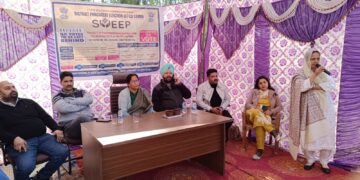 Special Voter Enrollment Camp organized in Khara Madhana- Samba