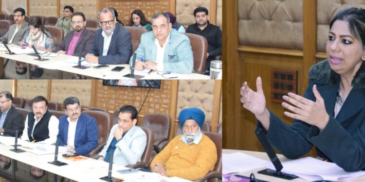 Yasha chairs review meeting regarding functioning of Tourism Department