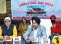 World Soil Day-2024 celebrated at Krishi Bhawan Talab Tillo
