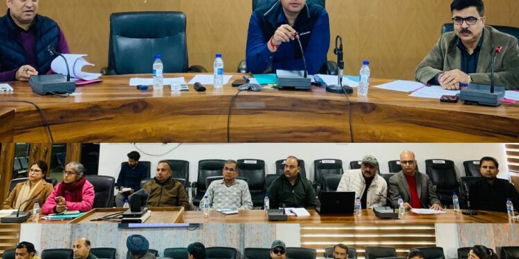 DC Kathua takes appraisal of Health, ICDS Sector