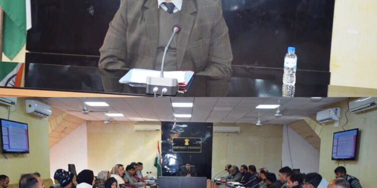 Deputy Commissioner Poonch reviews progress of SAMAGRA Shiksha Works