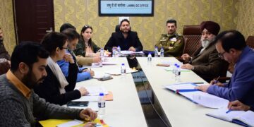NCORD meeting reviews Drug Control measures in Jammu District