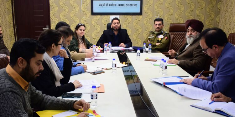 NCORD meeting reviews Drug Control measures in Jammu District