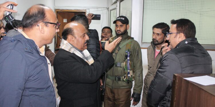 Deputy Chief Minister inspects departments; reviews functioning