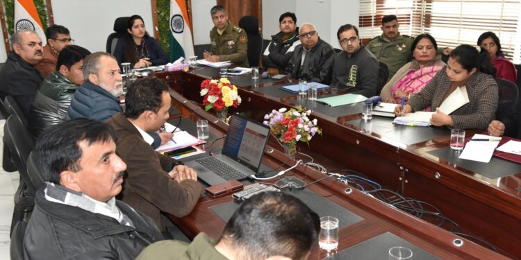 DC Udhampur chairs NCORD meeting to review drug control measures