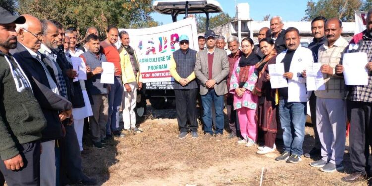 Horticulture Department Jammu organizes awareness programme in Panchayat Gurha Jagir