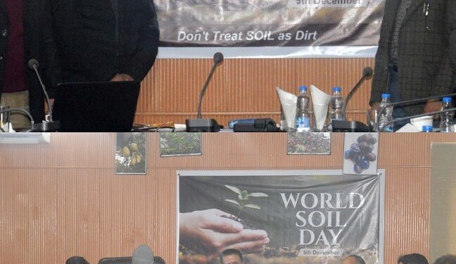 World Soil Day: Horticulture Deptt organizes Workshop