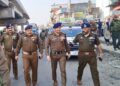 IGP Traffic assesses Traffic Scenario; Ongoing Construction Works in District Samba, Kathua