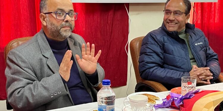 Awareness/Input Distribution programme on Shallot (Kashmiri Pran) held at Pampore