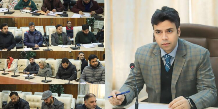 DC Srinagar finalizes action plan for implementation of Mission YUVA