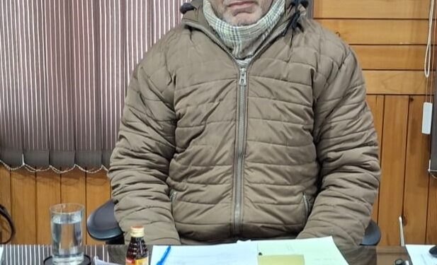 Syed Qamar Sajad assumes charge as Managing Director, J&K Cable Car Corporation