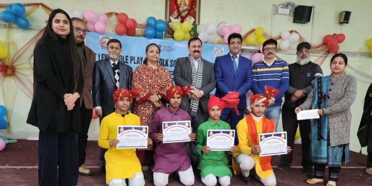 JKBOSE organises UT level Role Play and Folk Dance Competition
