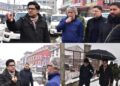Post-Snowfall: Commissioner SMC inspects clearance & dewatering operations in Srinagar
