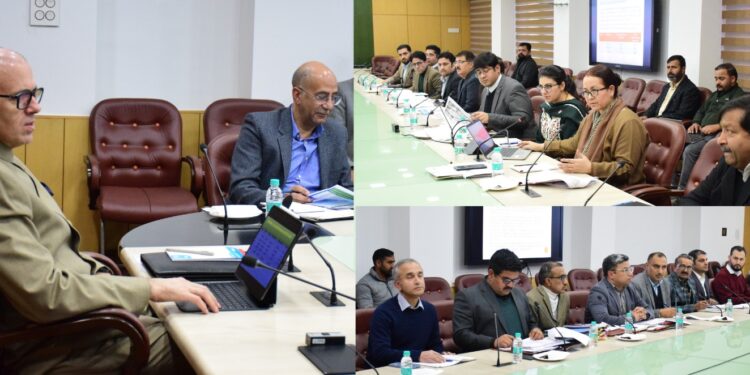 Chief Minister Omar Abdullah reviews functioning of Information Department