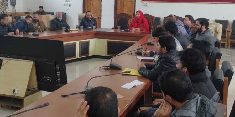 Training program for Phase 2nd & 3rd of 11th Agriculture Census held at Anantnag
