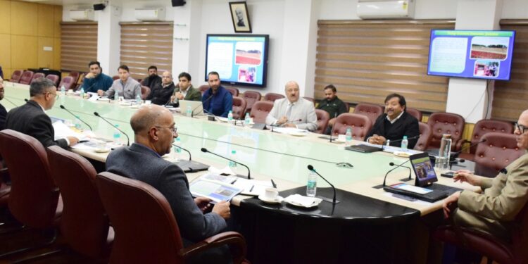 With upcoming rail connectivity to Kashmir, CM highlights potential of J&K’s flowers in global markets