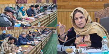 Safina Baig visits Sopore, inspects SDH Sopore; reviews dev works