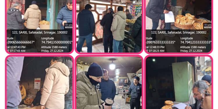 Food Safety Department conducts surprise inspections, imposes fines on violators