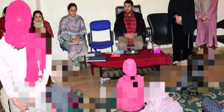 DC Rajouri reviews winter arrangements at children Home Pareesha