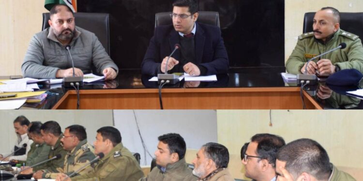 DC Poonch chairs meeting of DLSC on Effective Border Management