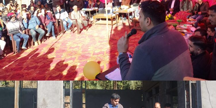 Weekly Block Diwas: DC Kathua listens to public grievances at Marhoon -Billawar