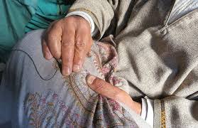 Young Gbl lady earns livelihood through attractive handmade Zari work