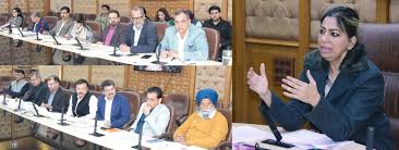 Yasha Mudgal holds pre-budget discussion, reviews development activities