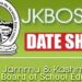 JKBOSE release annual regular date sheet for 10th, 12th standard in soft zones