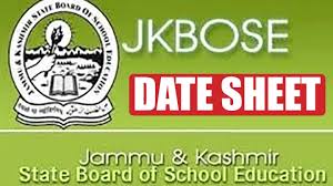 JKBOSE release annual regular date sheet for 10th, 12th standard in soft zones