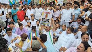 Congress stages protests in J&K