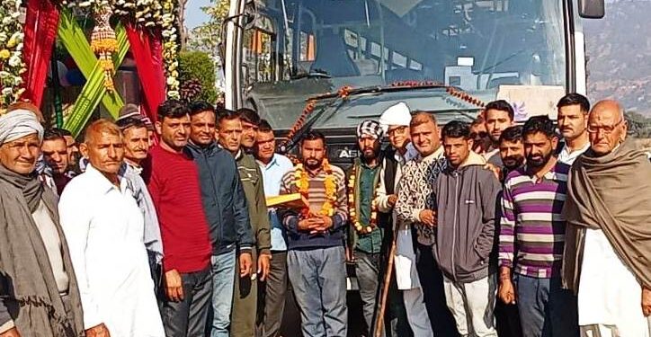 JKRTC introduces direct bus service from Baba Mei Mal Dev Sthan Dager to Jewel Chowk Jammu