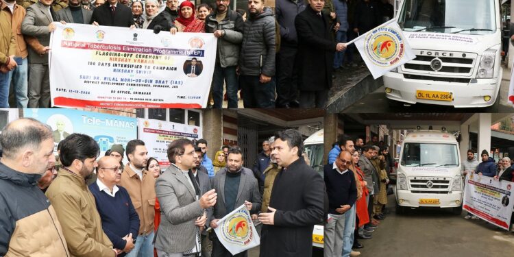 Srinagar Admin launches 100 Days intensified campaign on TB elimination at DC Office Complex