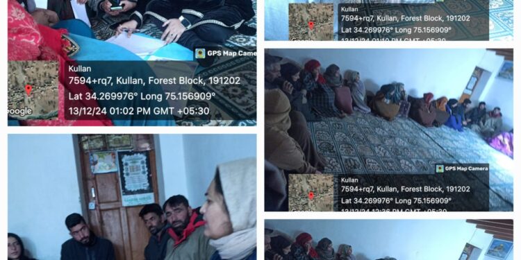 DE&CC Ganderbal raises awareness on Mission Youth schemes at Kullan