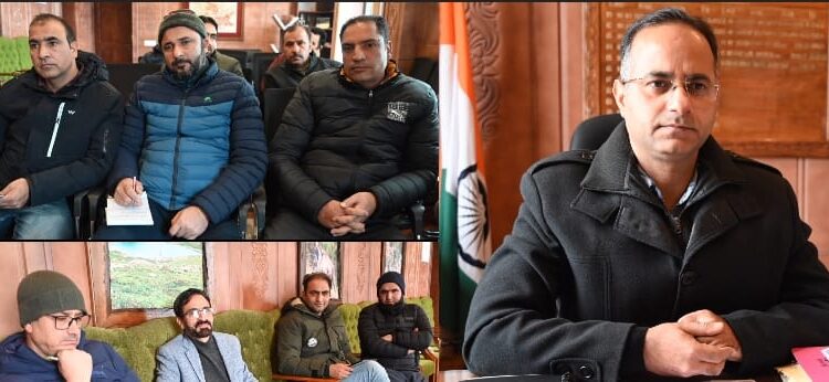 DC Shopian convenes meeting on socio-economic development of District