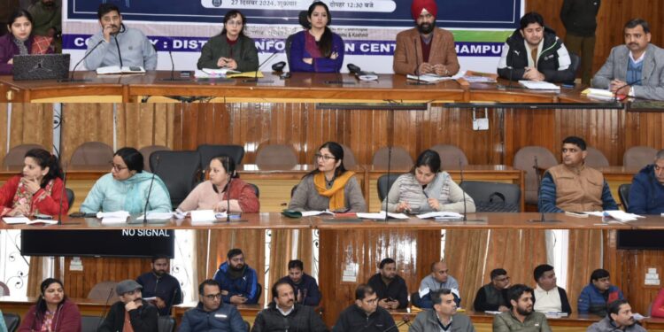 Udhampur Admin imparts training to supervisors for baseline survey under Mission YUVA